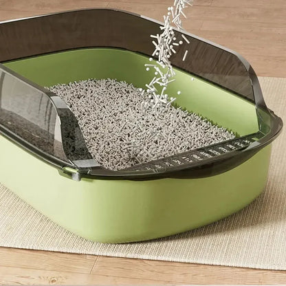 Semi Enclosed Cat Litter Box – Privacy and Odor Control for Cats